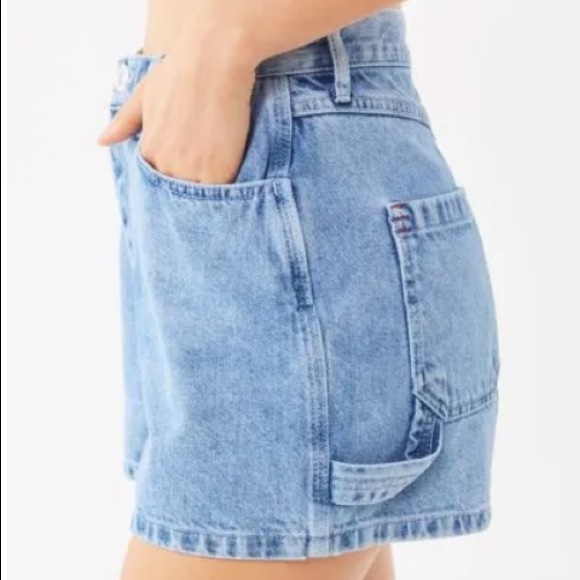 NWOT Urban Outfitters BDG Denim Carpenter Shorts - Picture 3 of 8